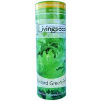 Living Seeds Green Frills Mustard Sprouting & Microgreen Seeds